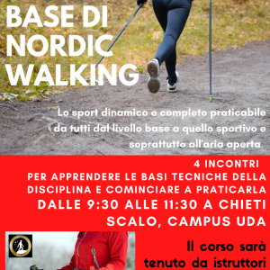 Locandina Corso di Nordic Walking