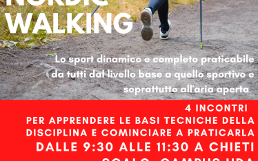 Locandina Corso di Nordic Walking